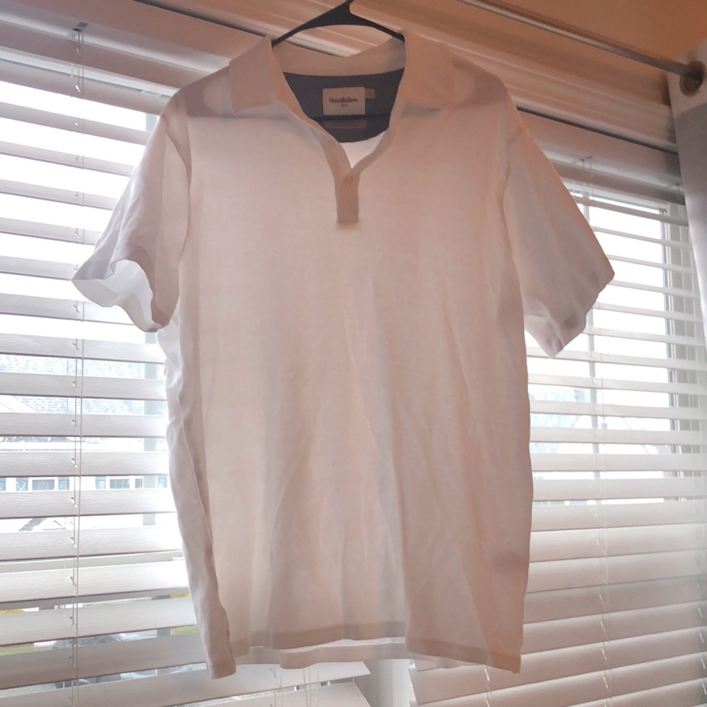 Size XL Mens Polo White